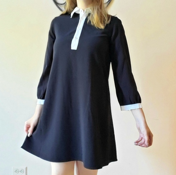 Alice + Olivia Dresses & Skirts - NWT Alice & Olivia 'Fatima' Collared Shift Dress